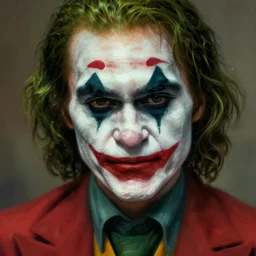 portrait of a woman, joker, deep focus, intricate, highly detailed, digital painting, artstation, concept art, matte, sharp focus, illustration, art by artgerm and greg rutkowski, wlop, artgerm, royo