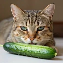 cucumber cat