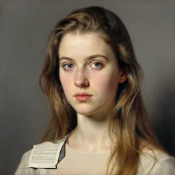 a portrait of young beauty by butcher and moebius