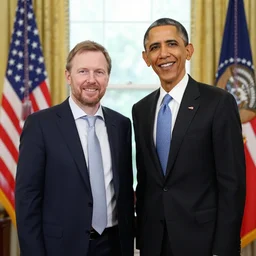 Markus Notch Persson Markus Notch Persson meets with Obama