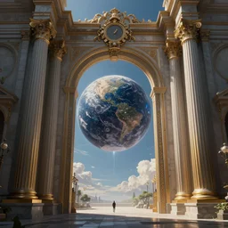 symmetric!! gate of time and space to another dimension, surreal, highly detailed, artstation, smooth, sharp focus, smooth, sharp focus, illustration, concept art by wlop and raphael lacoste, highly detailed, digital painting, artstation, 8 k