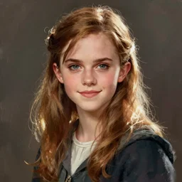 detailed digital painting of a emma watson, half body portrait, by luang huahue, sharp details, soft brushstrokes, subsurface scattering, warm lighting