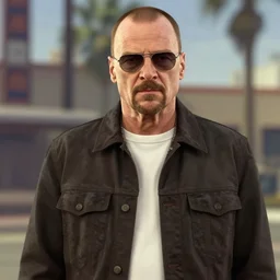 walter white as a gta main character