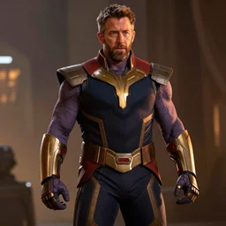 ryan reynolds as thanos, cinematic lighting
