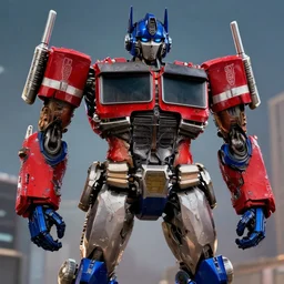 optimus prime portrait, fantasy, highly detailed, art by greg rutkowski