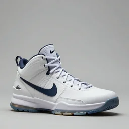 retro futuristic Nike Lebron sneakers by syd mead, matte painting, geometric shapes
