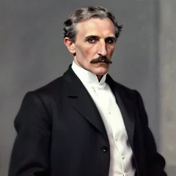 Nikola Tesla as a fall guys character