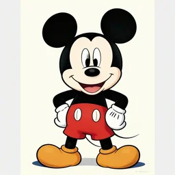 a political poster of mickey mouse, russian communist propaganda from 1 9 4 0, high detailed