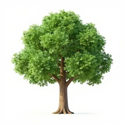 magestic green tree