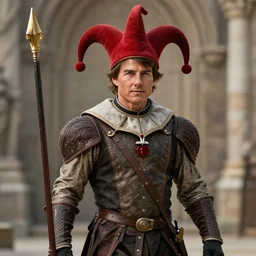 tom cruise, medieval court jester, Artstation, CGsociety