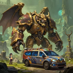 mount epic chauffeured mechano - hog screenshot world of warcraft mounts worldboss fantasy comics that looks like it is from borderlands by jesper ejsing, by rhads, makoto shinkai alena aenami artworks in 4 k beeple, thomas kinkade heartstone league of legends dofus overwatch