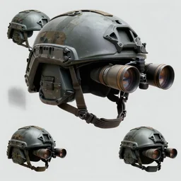 concept art tactial helmet mounted night vision goggles military modern era variants digital high detail trending in artstation high detail smooth 4 k 8 k hd mechanical