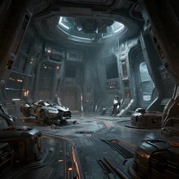 interior of grineer spaceships from warframe, 8 k uhd, unreal engine, octane render in the artstyle of finnian macmanus, john park and greg rutkowski