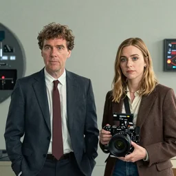 first official image from wes anderson's new space opera film starring lakeith stanfield and grimes. shot on alexa mini, stunning cinematography, filmgrain, kodak vision 2 0 0 t, shot composition