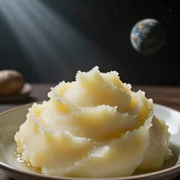mash potatoes in space