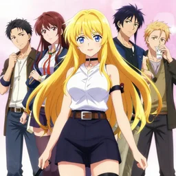 isekai masterpiece by mandy jurgens, irina french, rachel walpole, ross tran, illya kuvshinov, deeznutz, and alyn spiller of an anime woman