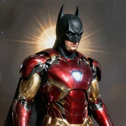 batman in iron man armor