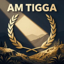 am a tigga, vector art