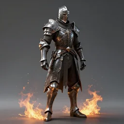 dark souls knight, full body, award winning, fire embers, highly detailed, sharp focus, cinematic lighting, unreal engine 5, octane render, art by wlop and artgerm and greg rutkowski, masterpiece, trending on artstation, 8 k