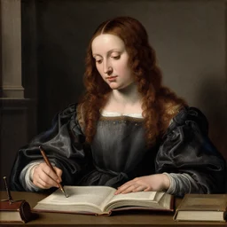 depictions of learning never exhausts the mind as a renaissance painting, high definition, detailed, clean