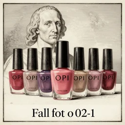 albrecht durer etching of an advertisement for opi fall 2 0 2 1 nail polish collection
