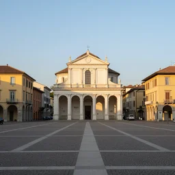photo of piazza martiri in the city of rivoli in italy, natural lighting, golden hour, 2 0 0 mm lens, professional photo