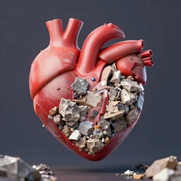 a heart that's filled up like a landfill