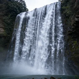 photograph of a beautiful waterfall, high detail, hyper realistic, 8 k, award winning photograph, sigma 2 4 mm f / 8