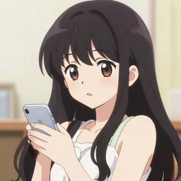 anime girl aesthetic internet edit