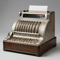 award - winning photo. photorealistic national cash register.