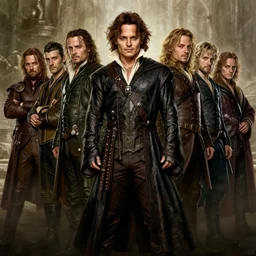 wideangle!! portrait shot of johnny depp in the lord of the rings, intricate, elegant, highly detailed, centered, digital painting, artstation, concept art, smooth, sharp focus, illustration, artgerm, tomasz alen kopera, peter mohrbacher, donato giancola, joseph christian leyendecker, wlop, boris vallejo