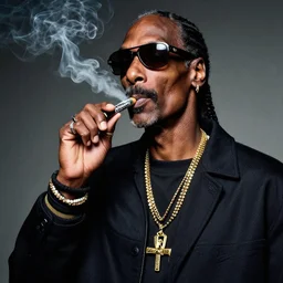 snoop dogg smokes preroll