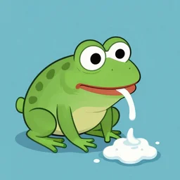 pepe the frog peeing into an ocean of pee