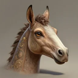 anthropomorphic hippopede head in tiny wakeneon jill zarin trapper, intricate, elegant, highly detailed pixar, wide angle, digital painting, artstation, concept art, sharp focus, illustration, art by artgerm, bob eggleton, stephen hickman, richard corben, wayne barlowe, greg rutkowski, alphonse mucha, 8 k