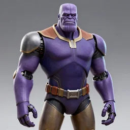 Thanos is a robot, concept art, digital art, well detailed, trending on artstation