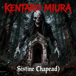 “ kentaro miura ” “ pushead ” sistine chapel horror shape diablo canyon chernobyl heaven 1 0 2 4 x 1 0 2 4