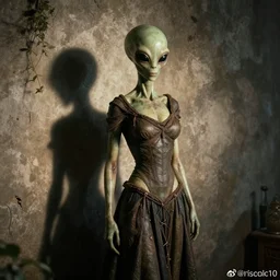 alien in disguise of actresses