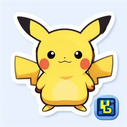 cute miss mascot coupenotte coupenotte axew pokemon sticker art, cronobreaker, beeple game icon