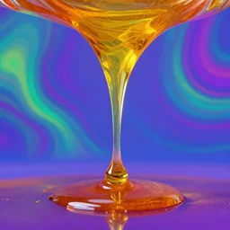 dripping honey, psychedelic style