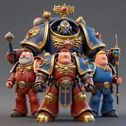 family guy characters, warhammer games workshop, art digital art, 3 d high definition, trending on artstation, trending on deviantart photorealistic, high resolution, 8 k, octane, hyper detailed, insane details, intricate, elite, ornate, elegant trend, unreal engine