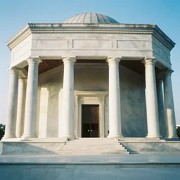 the sun in a marble temple, film photography, soft lighting, nostalgia, 8 mm