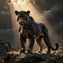 invisible alien panther