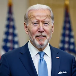 bearded joe biden with a beard