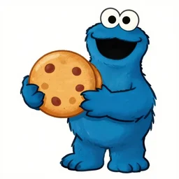 mspaint cookie monster