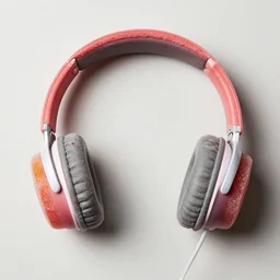 headphones made out of candy, photo