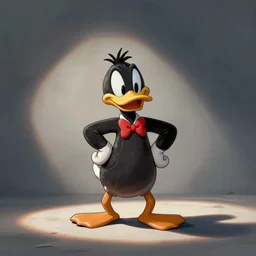 Daffy Duck going insane