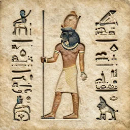 a hieroglyphics of zardoz