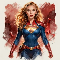 scarlett Johansson as an evil super hero , art by Stephen Jorge Segovia and Mobius , highly detailed