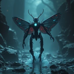 by jordan kerbow and grzegorz rutkowski, visually stunning, cinematic, ultra realistic, hyper realism, 1 2 k, epic, octane render, unreal engine, vfx, maya, ornate moth : the era of fluid robots, voidmage fungus : dark magical datura princess, fighting entropy is a moral obligation : hudson river
