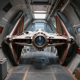 360 Photo of a Tie Fighter Interior